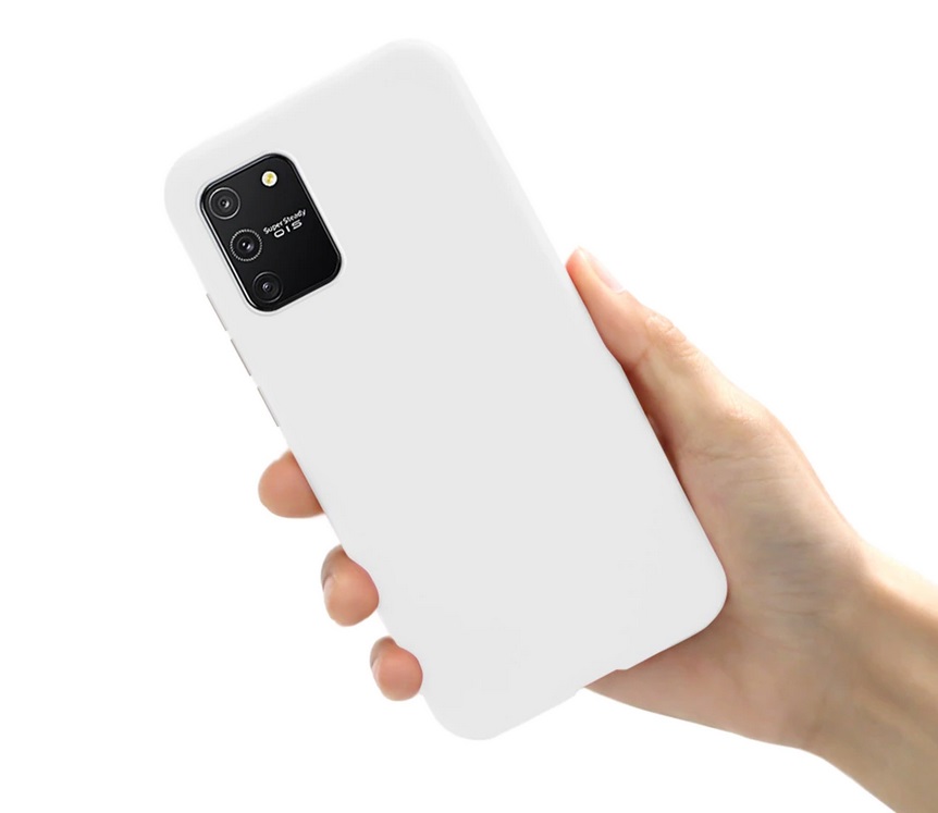 Силиконов мек калъф /бял/ за Samsung S10 Lite 