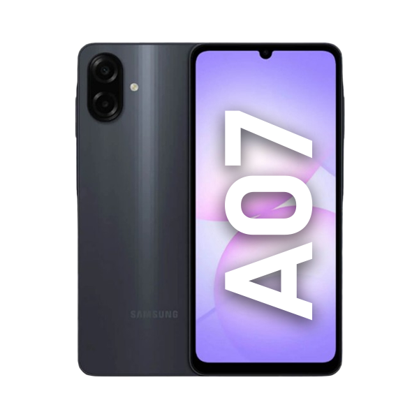 Смартфон Samsung Galaxy A07 4GB/64GB Black