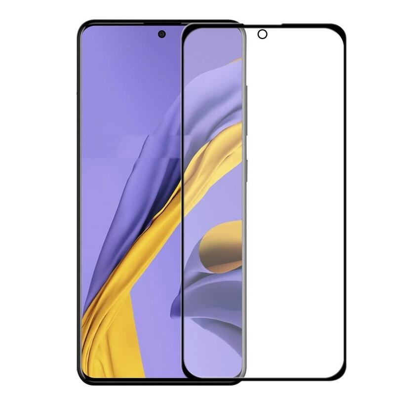 Стъклен протектор за целия екран No brand, За Samsung Galaxy Note 10 Plus, 3D, 0.3mm, Черен 